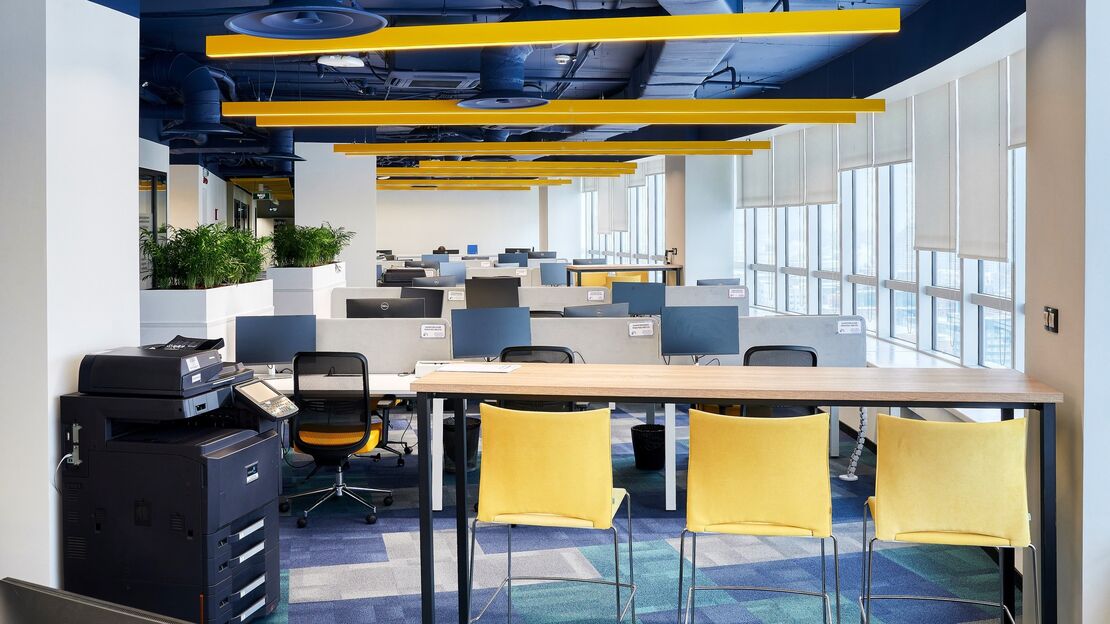 New GEFCO Russia office — working space